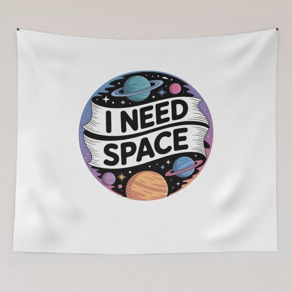 Item preview, I Need Space designed and sold by Mateusz Majcherek.