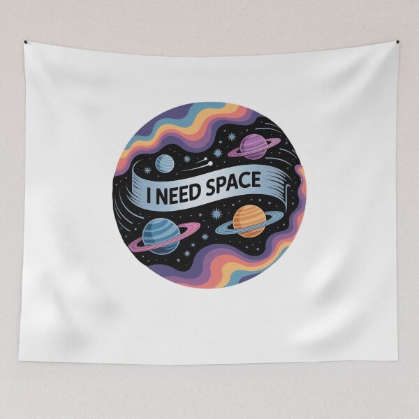 Item preview, I Need Space designed and sold by Mateusz Majcherek.
