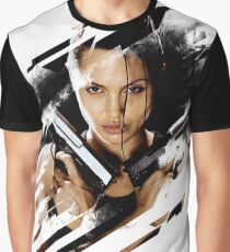 Lara Croft - Tomb Raider - Angelina Jolie Graphic T-Shirt