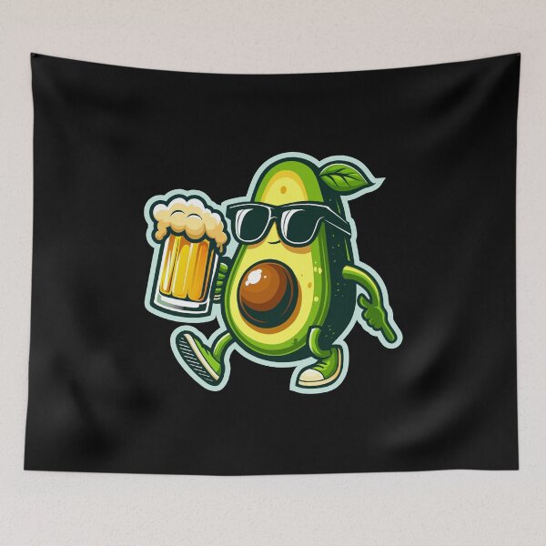 Item preview, BEER AVOCADO designed and sold by CERANOART.