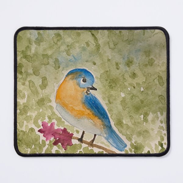 Item preview, Eastern Bluebird designed and sold by Lex’s watercolor.
