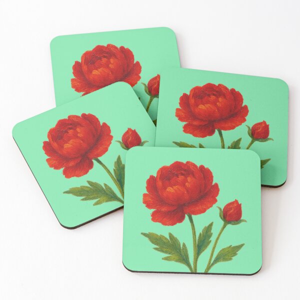 Item preview, Lush Red Peony: Elegant Floral Beauty designed and sold by IraBum.
