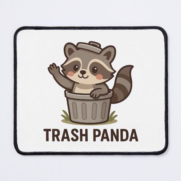 Item preview, Trash Panda Cute Raccoon designed and sold by k3rstman1.