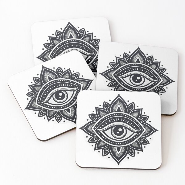 Item preview, Evil eye black absorbing and repelling negative energy with its inherent strength and power. designed and sold by Lucky 777.