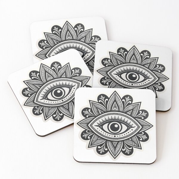 Item preview, Evil eye black absorbing and repelling negative energy with its inherent strength and power. designed and sold by Lucky 777.