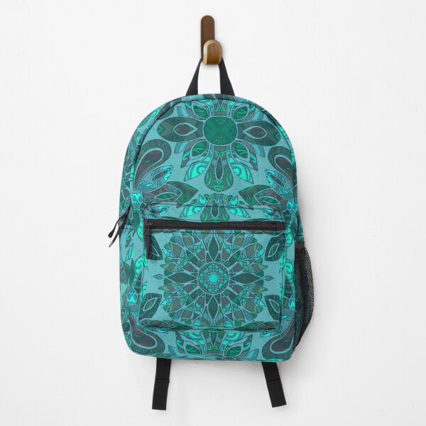 Item preview, Bohemian Leonaflowers Teal designed and sold by Deborah Maxemow.