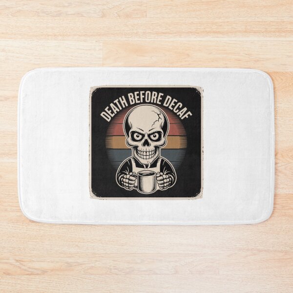 Item preview, Death Before Decaf designed and sold by Mateusz Majcherek.