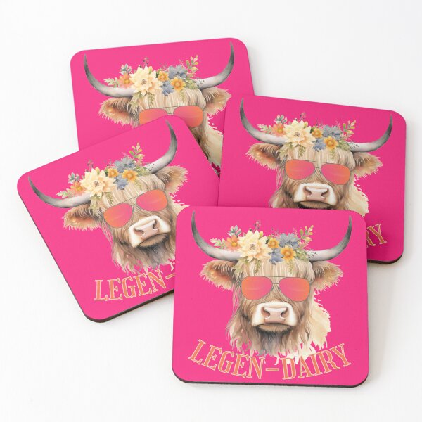 Item preview, Cute Highland Cow Wearing Sunglasses designed and sold by Uniquely Yours.
