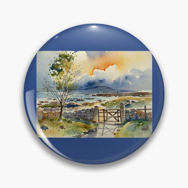 Item preview,  Bellever Tor2(watercolour + AI) designed and sold by artsmeow.