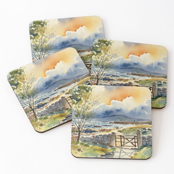 Item preview,  Bellever Tor2(watercolour + AI) designed and sold by artsmeow.