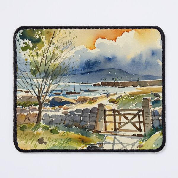 Item preview, Bellever Tor2(watercolour + AI) designed and sold by artsmeow.