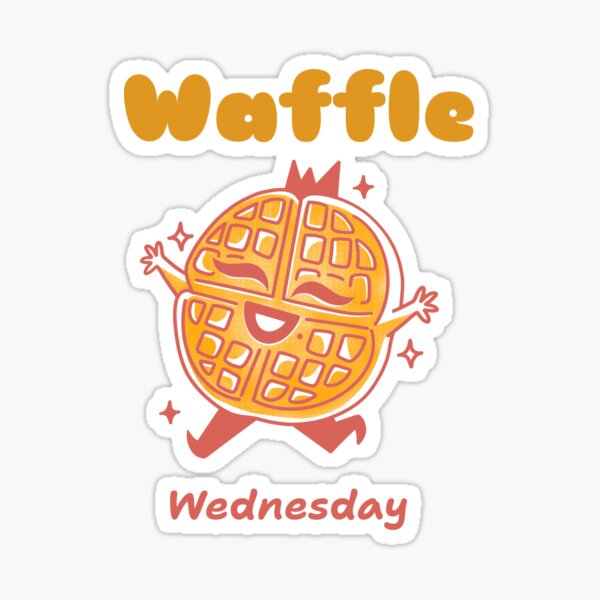 Item preview, Waffle Wednesday just hits different. designed and sold by Timnitdesigns.