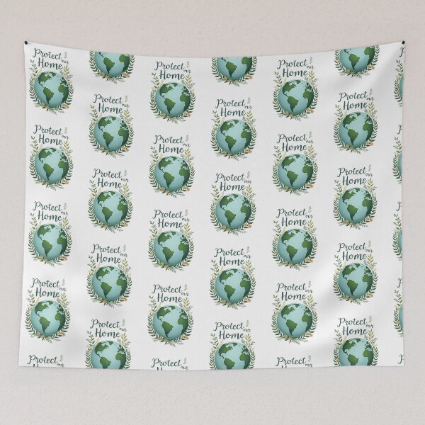 Item preview, protect our home designed and sold by Surreal Ilustra.