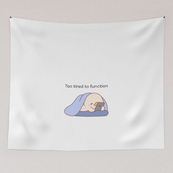 Item preview, Tired Duck designed and sold by UniqueNewYork42.