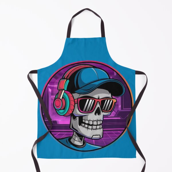 Item preview, Too Cool to Decompose – This Skeleton DJ Drops Beats and Jaws Alike! designed and sold by DopeVibeStuff.