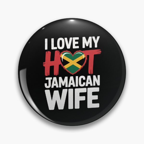 Item preview, Hot Jamaican Wife Heart designed and sold by Betsytiptoe.