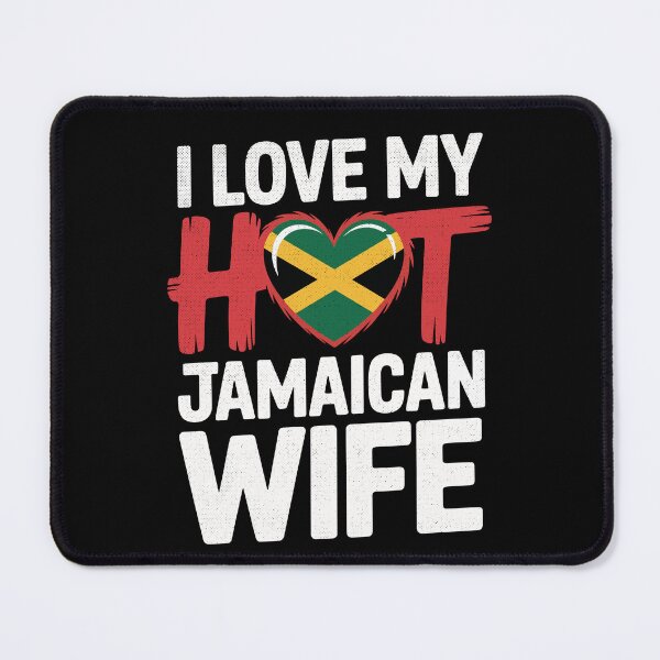 Item preview, Hot Jamaican Wife Heart designed and sold by Betsytiptoe.