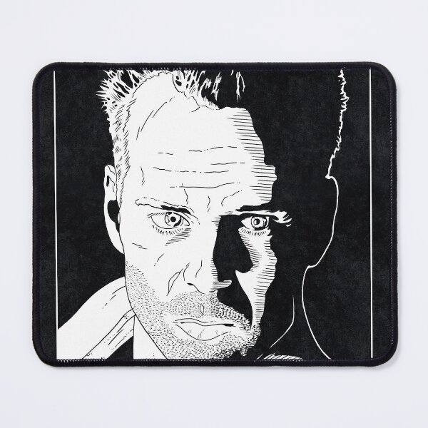 Item preview, JOHN McCLANE - Die Hard (Black and White) designed and sold by FamousWeirdosRB.