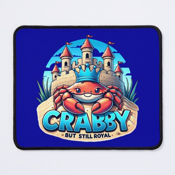 Item preview, Crabby But Still Royal Summer Beach designed and sold by sparsonboutique.