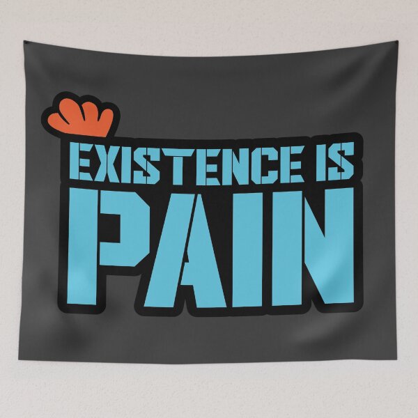 Item preview, Existence is Pain Stencil font designed and sold by muskitt.