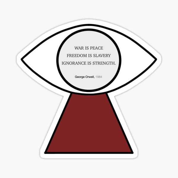 Item preview, 1984 - George Orwell - Post-truth era designed and sold by Leffies.