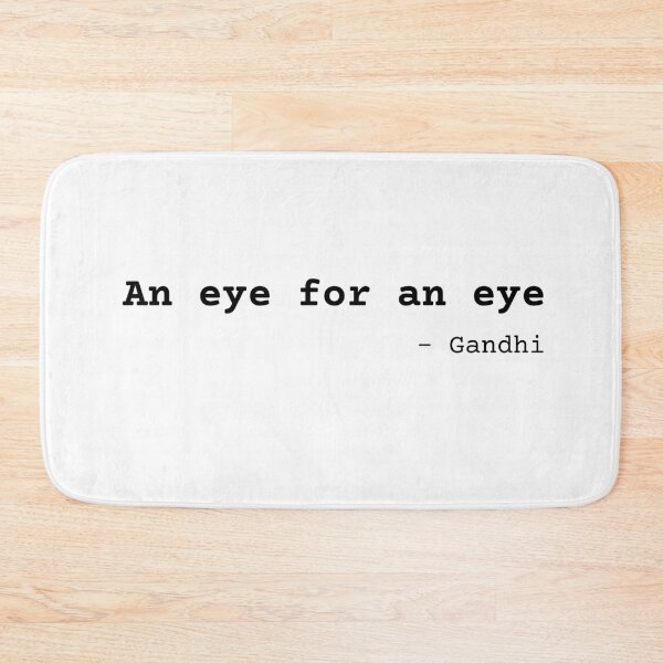 Item preview, MisQuote - Gandhi take it easy! (black) designed and sold by mlm011.