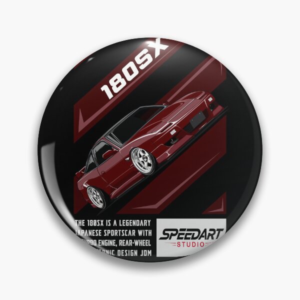 Item preview, 180SX Turbo – JDM Street Legend Artwork designed and sold by SpeedArtStudio.