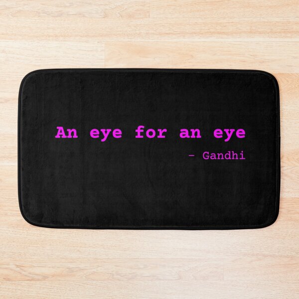 Item preview, MisQuote - Gandhi take it easy! (pink) designed and sold by mlm011.