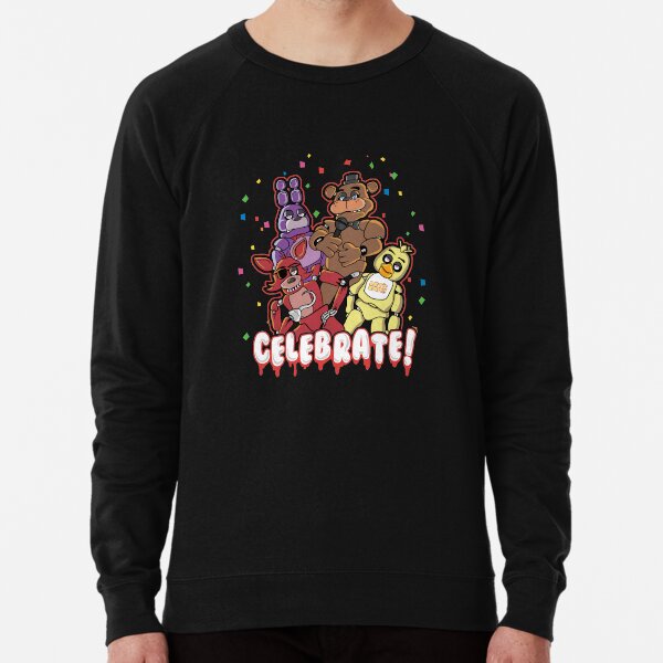 Five Nights At Freddy's Celebrate! Lightweight Sweatshirt