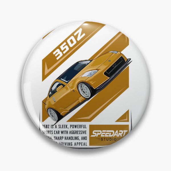 Item preview, 350Z Street Style – Golden Drift Machine designed and sold by SpeedArtStudio.