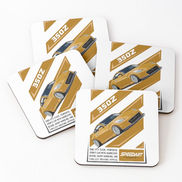 Item preview, 350Z Street Style – Golden Drift Machine designed and sold by SpeedArtStudio.