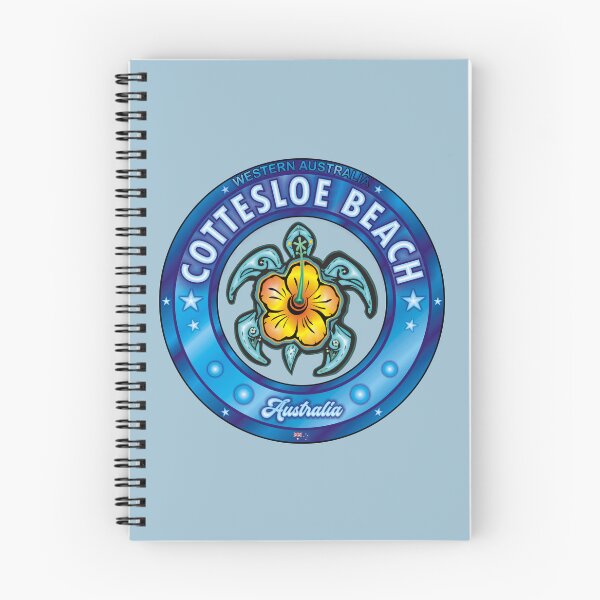 Item preview, Cottesloe Beach Western Australia sea turtle hibiscus designed and sold by studioss76.
