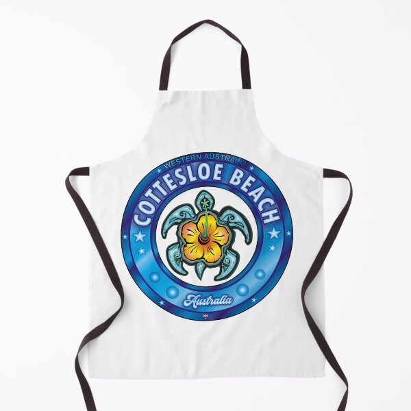 Item preview, Cottesloe Beach Western Australia sea turtle hibiscus designed and sold by studioss76.