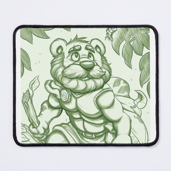 Item preview, Venture the Verdant Gummi Bear designed and sold by Dudes Drawings.