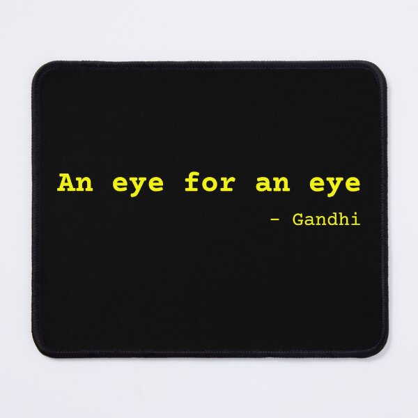 Item preview, MisQuote - Gandhi take it easy! (yellow) designed and sold by mlm011.