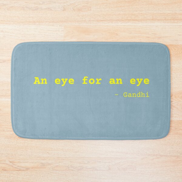 Item preview, MisQuote - Gandhi take it easy! (yellow) designed and sold by mlm011.