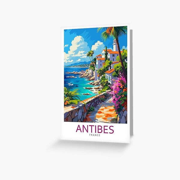 Item preview, Antibes France - Travel Art designed and sold by Marciolini.