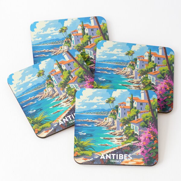 Item preview, Antibes France - Travel art designed and sold by Marciolini.