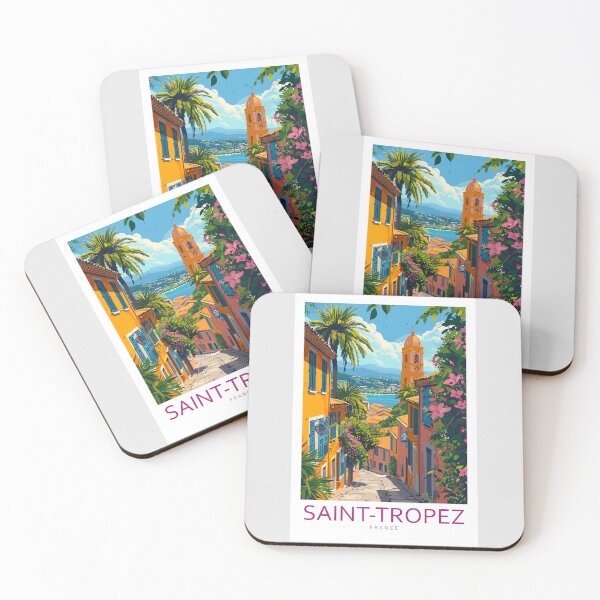 Item preview, Saint Tropez France - Travel Art designed and sold by Marciolini.