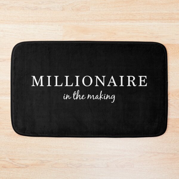 Item preview, Millionaire in the Making (White Text) designed and sold by STUDIO-72.