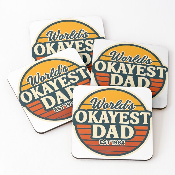 Item preview, Perfectly Imperfect Dad – Retro Sunset Design Est. 1984 designed and sold by JenniferCreaArte .