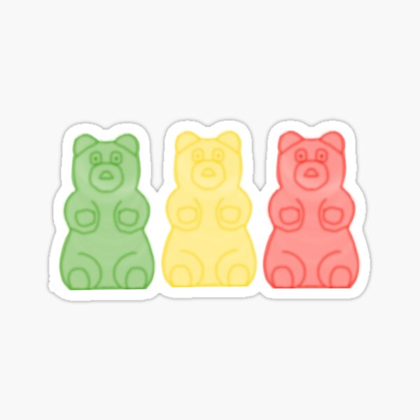 Artikel-Vorschau von Straßenlaternen-Gummibärchen, designt und verkauft von stickyartstickers.