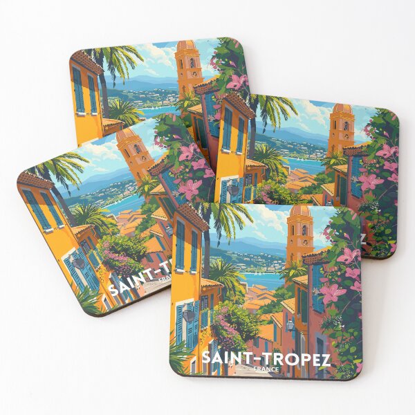 Item preview, Saint Tropez France - Travel art designed and sold by Marciolini.