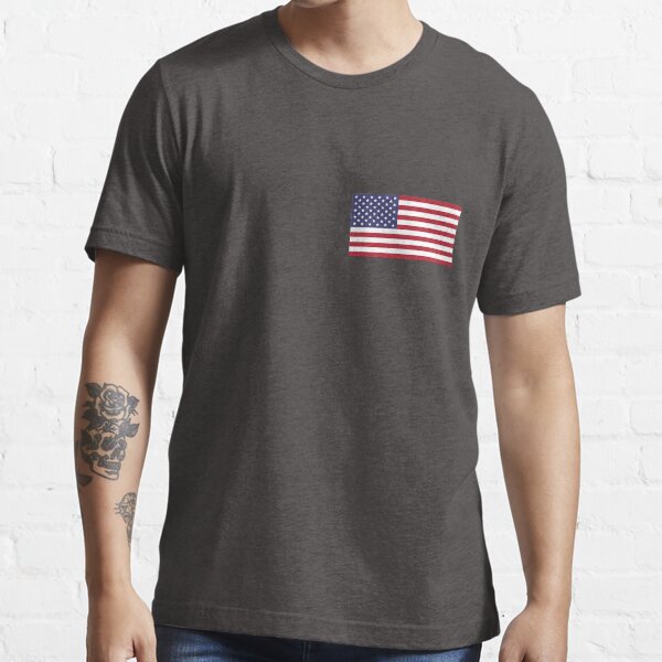 american flag pocket t shirt