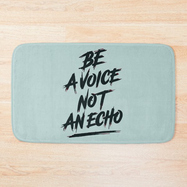 Item preview, Be a Voice Not and Echo designed and sold by PrintandJoy.