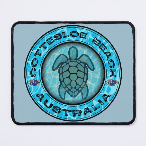 Item preview, Cottesloe Beach Western Australia sea turtle vintage designed and sold by studioss76.