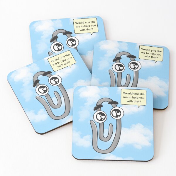 Item preview, Clippy “Would you Like Help” designed and sold by Avulleh-Art.