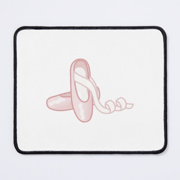 Item preview, Pink Ballerina Shoes with Ribbon – Cute Ballet Slippers Dance Design designed and sold by Blueprint&co.