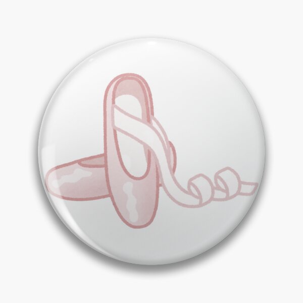 Item preview, Pink Ballerina Shoes with Ribbon – Cute Ballet Slippers Dance Design designed and sold by Blueprint&co.