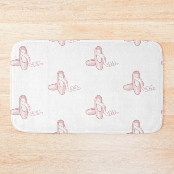 Item preview, Pink Ballerina Shoes with Ribbon – Cute Ballet Slippers Dance Design designed and sold by Blueprint&co.